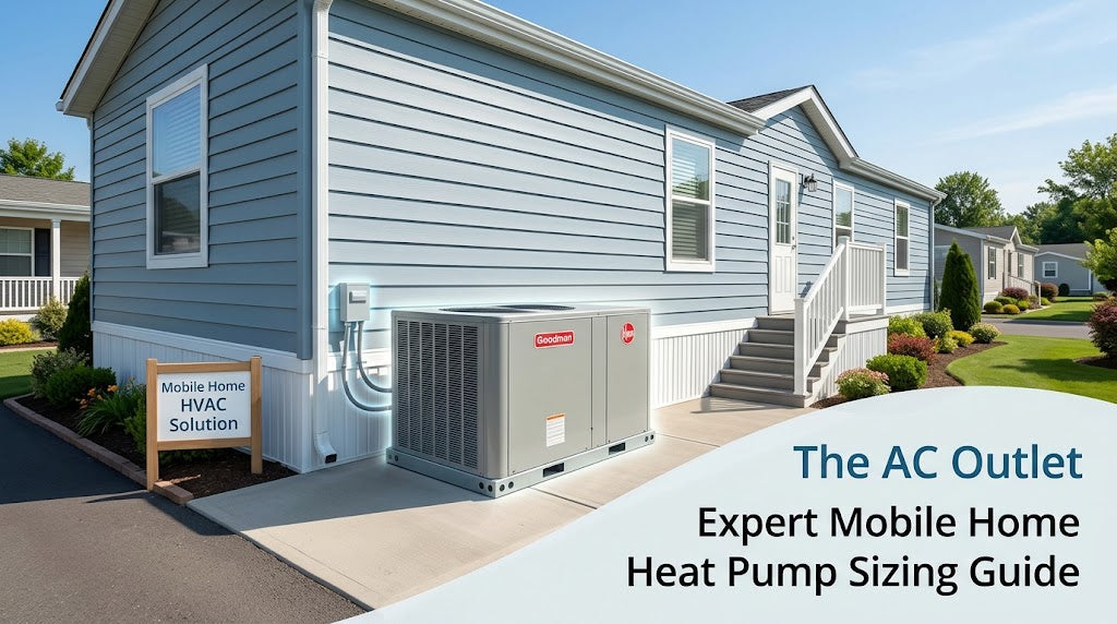 How to Choose the Right Size Heat Pump Package Unit for Your Mobile Home