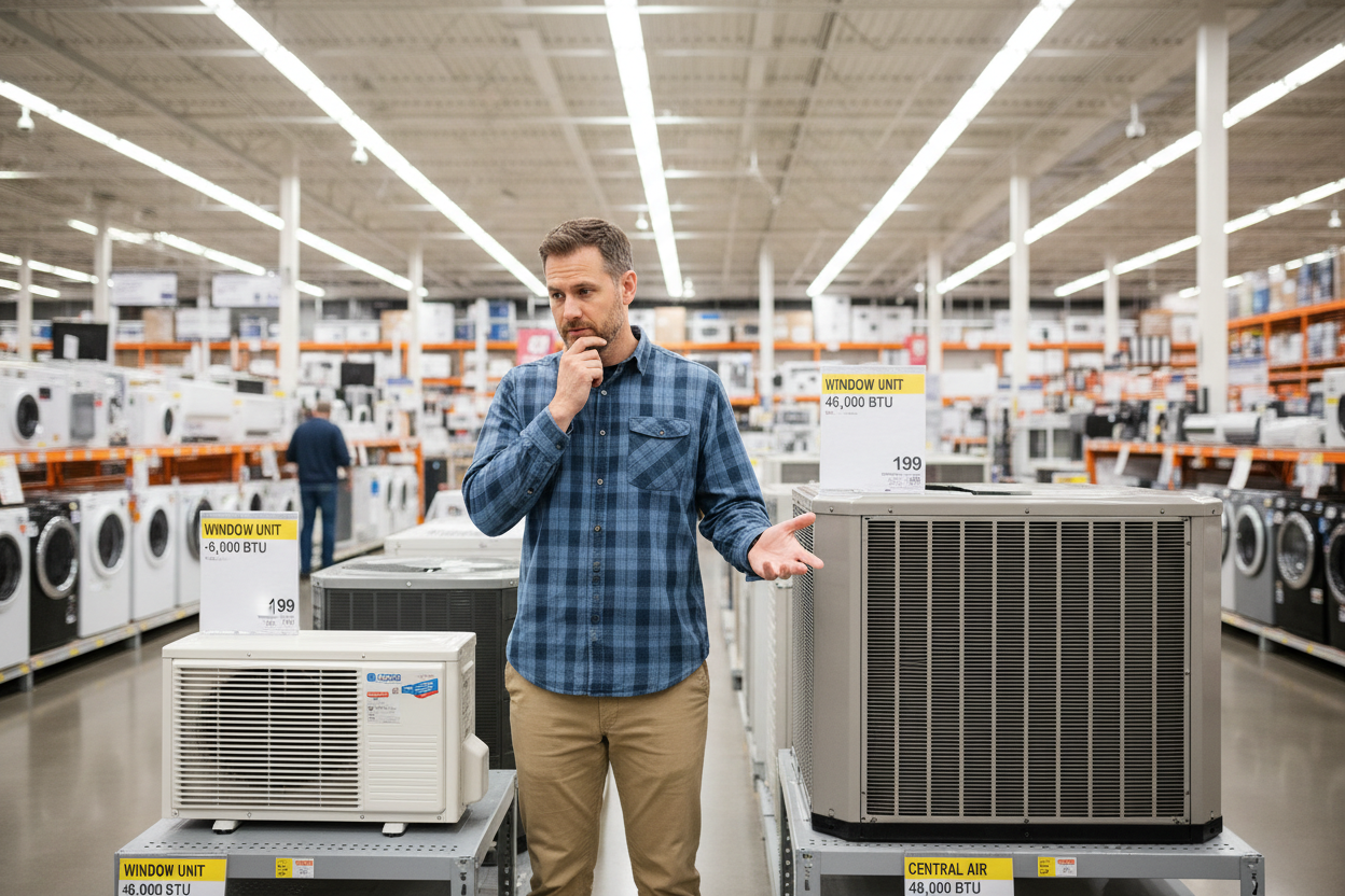Best Air Conditioner Sizes for Small Bedrooms, Large Rooms &amp; Open Floor Plans
