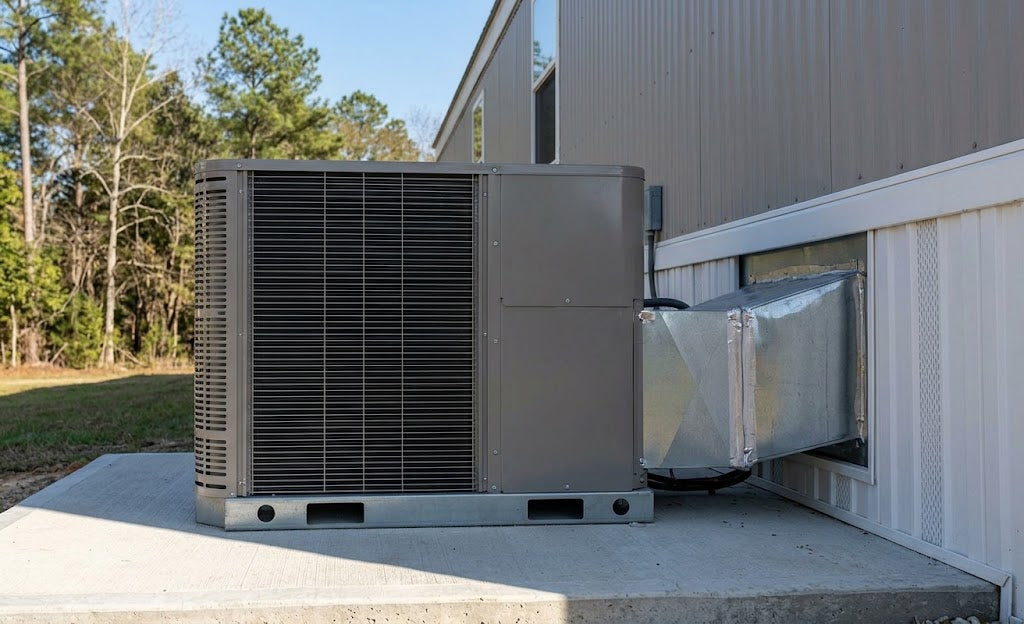 What Is a Package Heat Pump and How Does It Work in a Mobile Home?