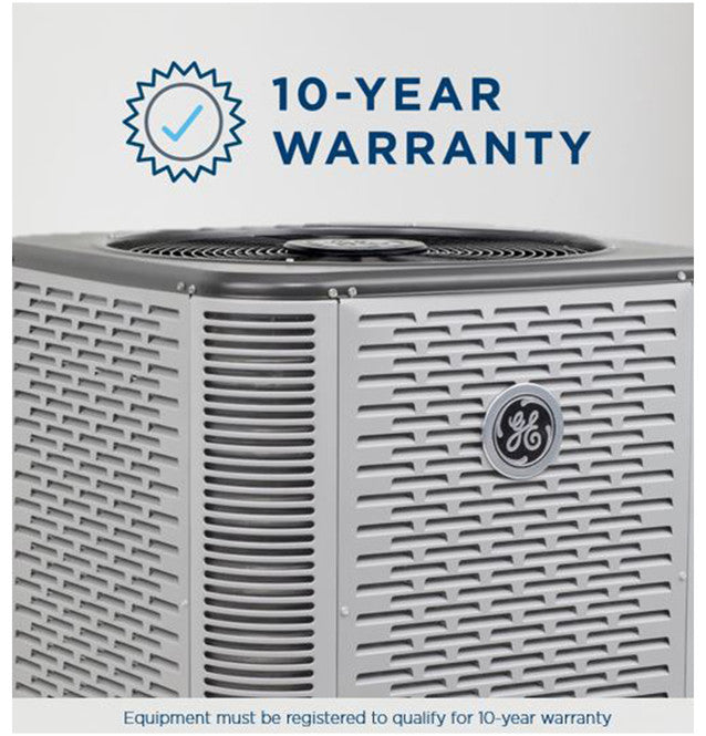 GE 3.5 Ton 14.4 SEER2 R-454B Air Conditioning System (PSC Motor)