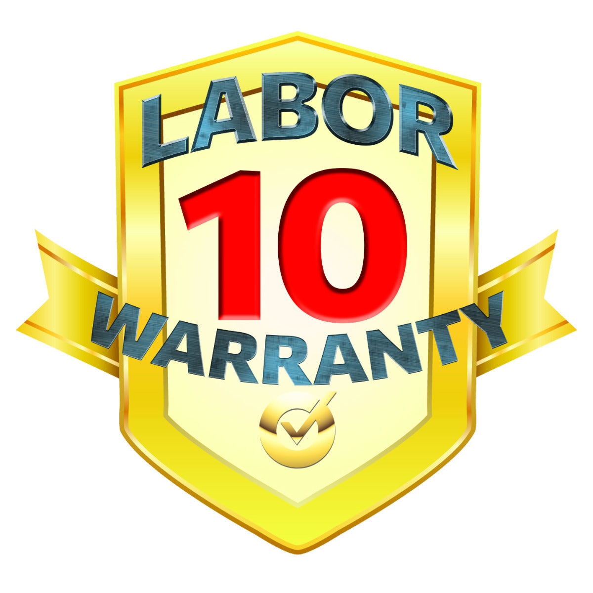 10-Year Extended Labor Warranty (Includes Refrigerant Coverage) for AC or Gas Complete Split System or Package Unit (Excludes Heat Pump & Dual Fuel)