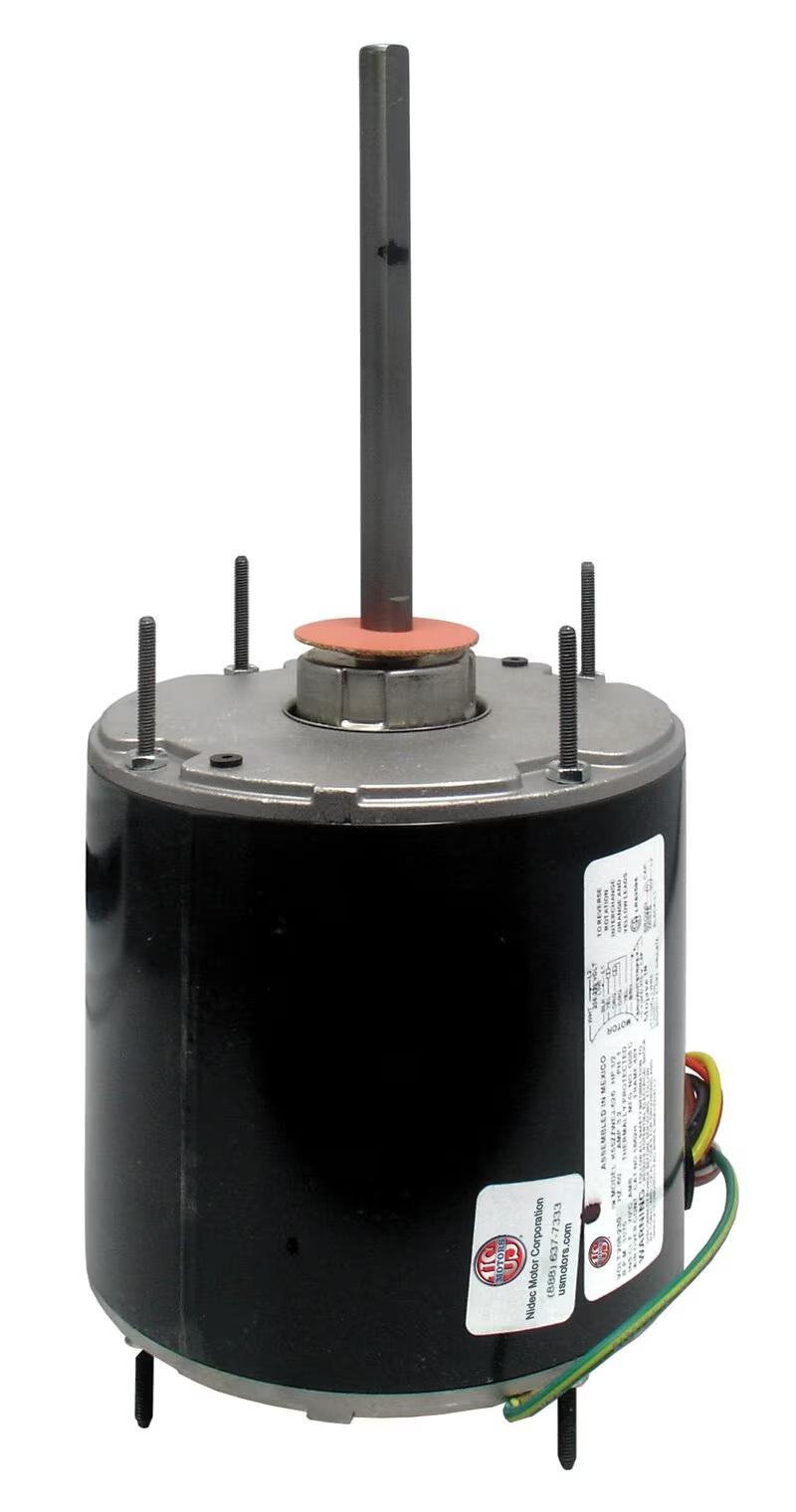 Rheem Condenser Motor - 1/2 HP, 1 Phase, 1 Speed, 208/230V, 1075 RPM - 1862H