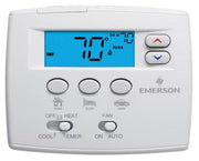 Thermostat - 2H/1C Heat Pump, No Autochangeover, No Programming