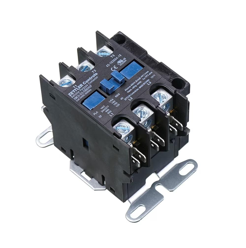 Rheem Contactor - 30A 3 Pole (24V coil) w/Auxiliary Contacts - 42-102664-18