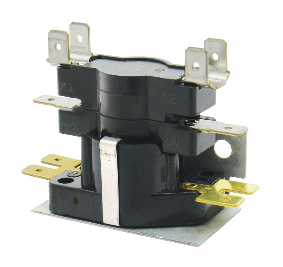 Rheem Sequencing Relay - 2-Pole, DPST - NO, Heater 24 VAC / 0.2A steady state / 0.55A maximum - 42-23116-06