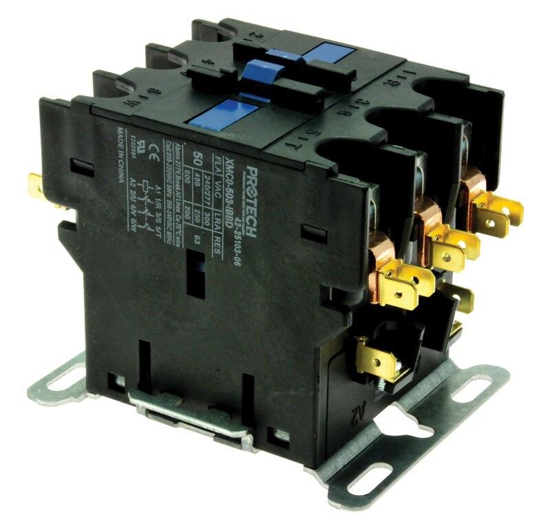 Protech Contactor - 50A 3-Pole (208-230V coil) - 42-25103-06