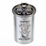 Rheem Capacitor - 30/3/370 Dual Round - 43-25133-02