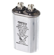Rheem Capacitor - 12.5/370 Single Oval - 43-25134-05