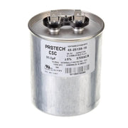 Protech Single Round Capacitor - 90 uF, 370 VAC, 2.620 x 5.870 (max.) in. - 43-25136-19