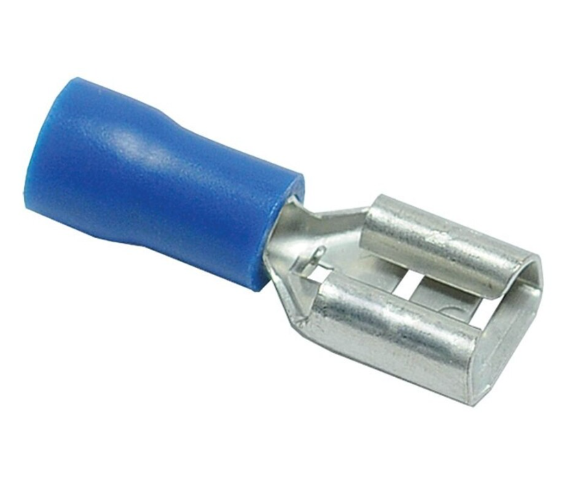1/4 " Female Insulated Quick Connects - 16-14 AWG (Pack of 100)