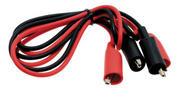 Alligator Clips with Test Leads 18 AWG - 36"