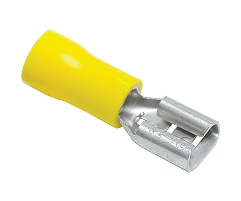 1/4 " Female Insulated Quick Connects - 12-10 AWG (Pack of 15)