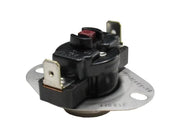 Rheem Limit Switch - Normally Closed, Close at (-31 Auto)F, Open at 180F, Manual Reset, 230VAC - 47-21900-06