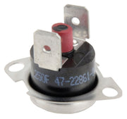 Rheem Limit Switch - Close at (-31 Auto)F, Open at 250F, Manual Reset, 120 / 230VAC - 47-22861-04