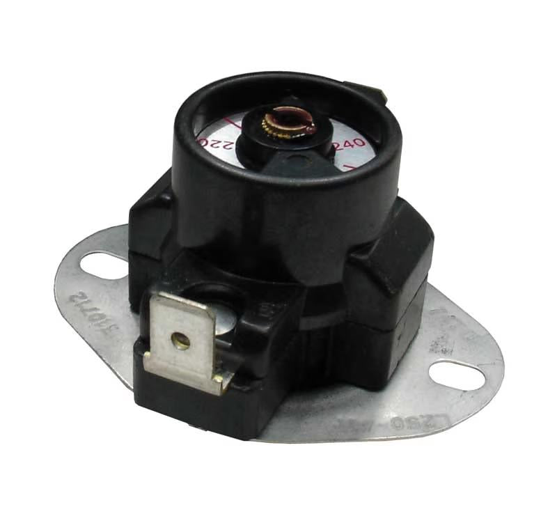 Protech Limit Switch - Normally Closed, Close at Open Temperature Setting minus 40F, Open at 210 - 250 (230 Factory Setting)F, Auto Reset, 230VAC - 47-25115-04