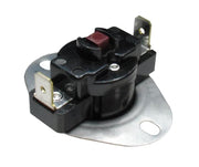 Rheem Limit Switch - Normally Closed, Close at (-31 Auto)F, Open at 160F, Manual Reset, 230VAC - 47-25118-01