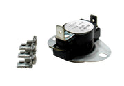 Rheem Limit Switch - Normally Open/Normally Closed, Close at 120F, Open at 140F, Auto Reset, 230VAC - 47-25119-01