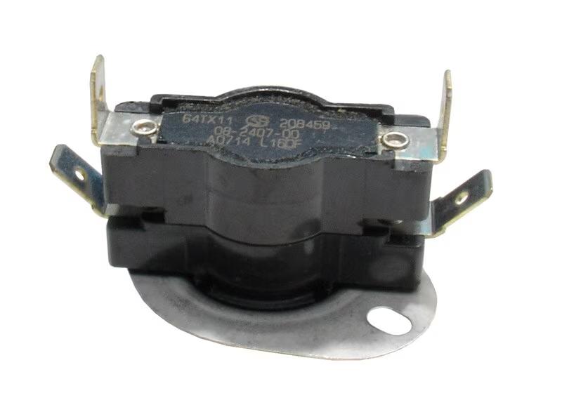 Rheem Limit Switch - Normally Closed, Close at 130F, Open at 160F, Auto Reset, 230VAC - 47-25261-14