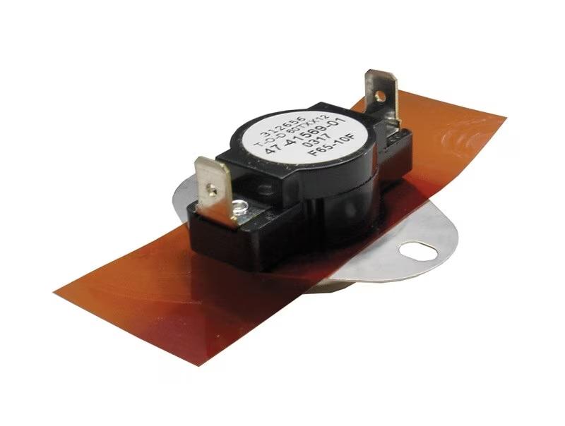 Rheem Limit Switch - Normally Open, Close at 65F, Open at 55F, Auto Reset, 230VAC - 47-41569-01