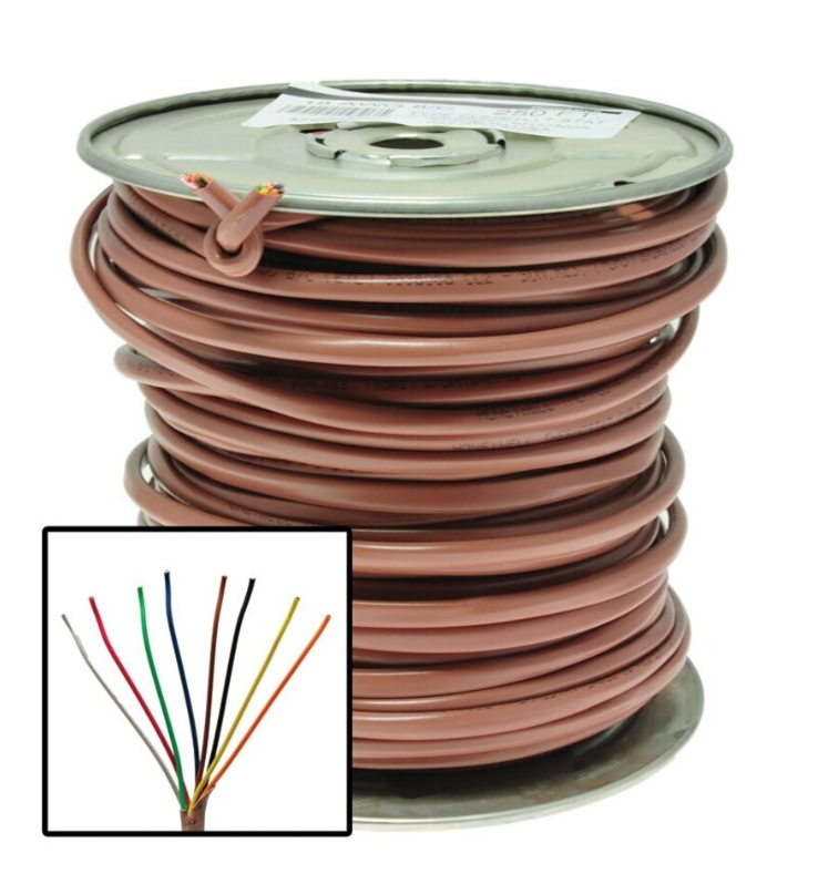 Thermostat Wire - 18/8 Solid - 250 ft. Spool