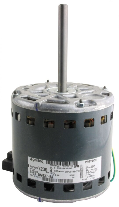 Protech Blower Motor - 1/2 hp 208-230/1/60 (1075 rpm/2 speeds) - 51-100837-04