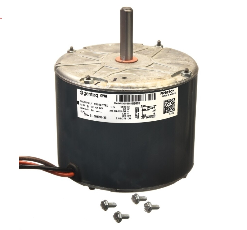 Protech Condenser Motor - 1/3 hp 208-230/1/50-60 (1075 rpm/1 speed) - 51-100998-30