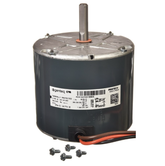 Protech Condenser Motor - 1/5 hp 208-230 (825 rpm/1 speed) - 51-101774-32