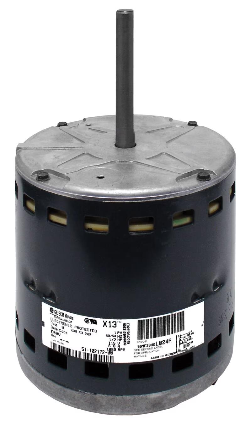 Endura Pro (X-13) Blower Motor, 1/2 HP, 1 Phase, 120V, Variable Speed - 51-102172-12