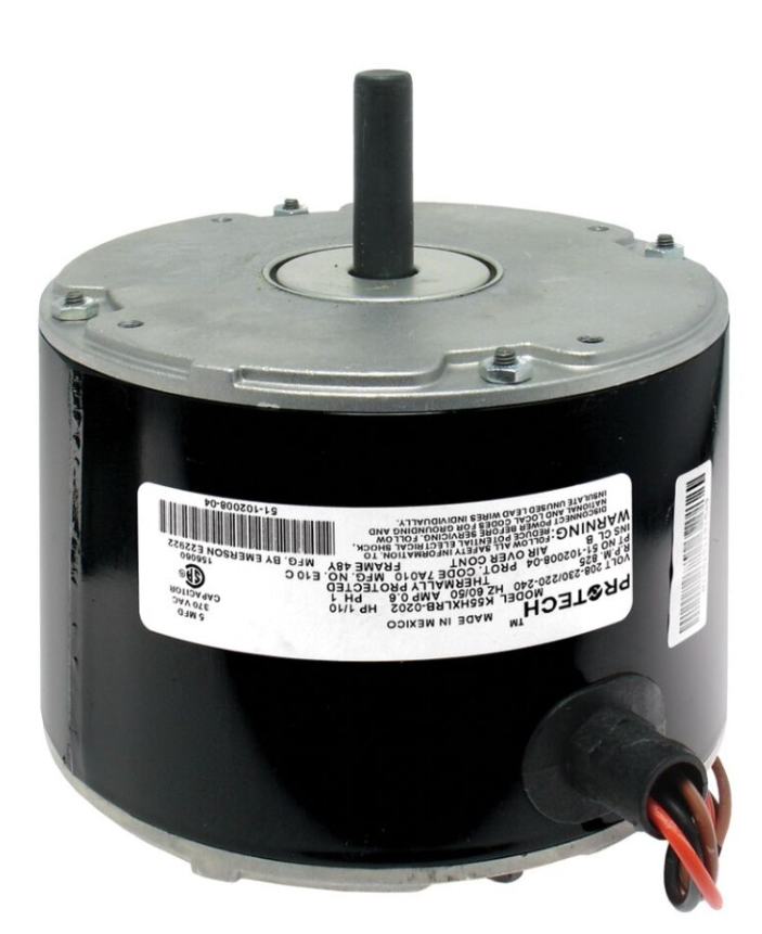 Protech Condenser Motor - 1/10 hp 208-230/1/50-60 (825 rpm/1 speed) - 51-102500-05