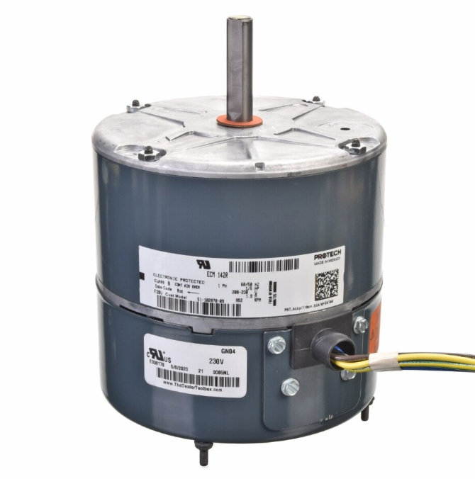 Protech Condenser Fan Motor - ECM - 51-102870-09