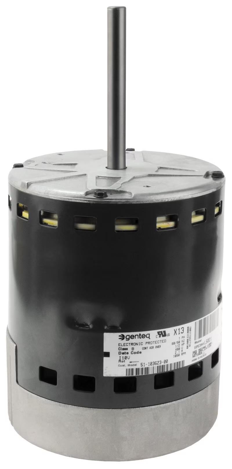Endura Pro (X-13) Blower Motor, 1/2 HP, 1 Phase, 460V, Variable Speed - 51-103623-02