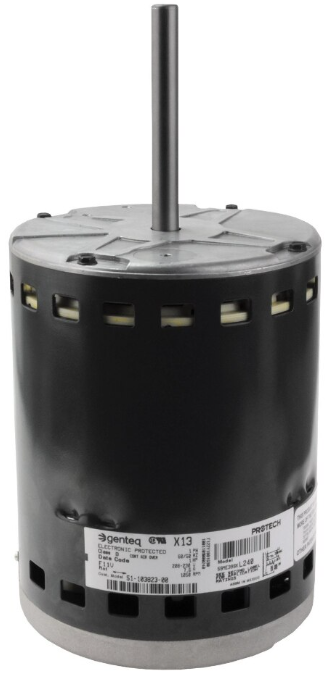 Endura Pro Motor - X-13 w/Resilient Rotor (230V - 1 hp) - BLANK - 51-103823-00