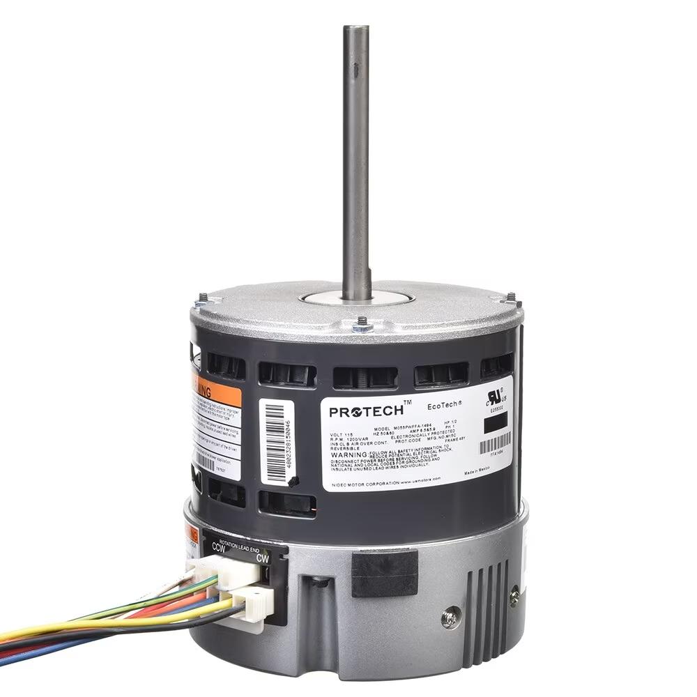 Rheem EcoTech Blower Motor, 1/2 HP, 1 Phase, 120V, Variable Speed - 51-104220-02