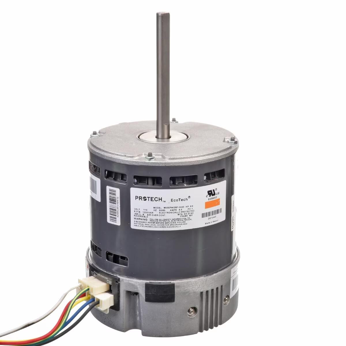 Rheem EcoTech Blower Motor, 3/4 HP, 1 Phase, 120V, Variable Speed - 51-104221-01