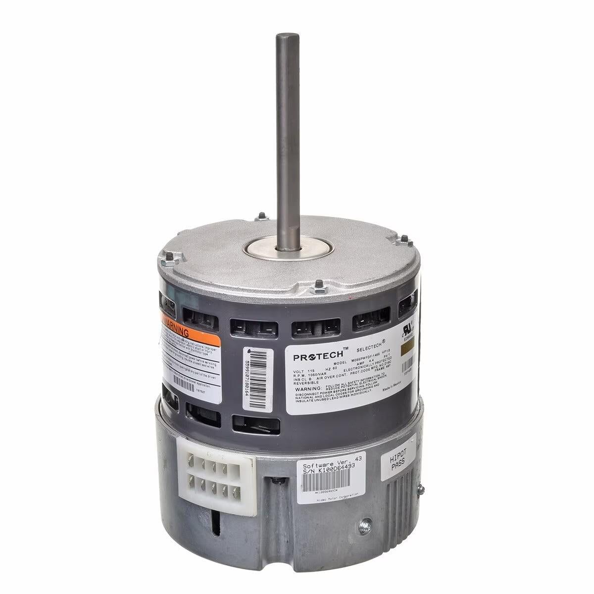 SelecTech Blower Motor, 1/3 HP, 1 Phase, 120V, Variable Speed - 51-104354-00
