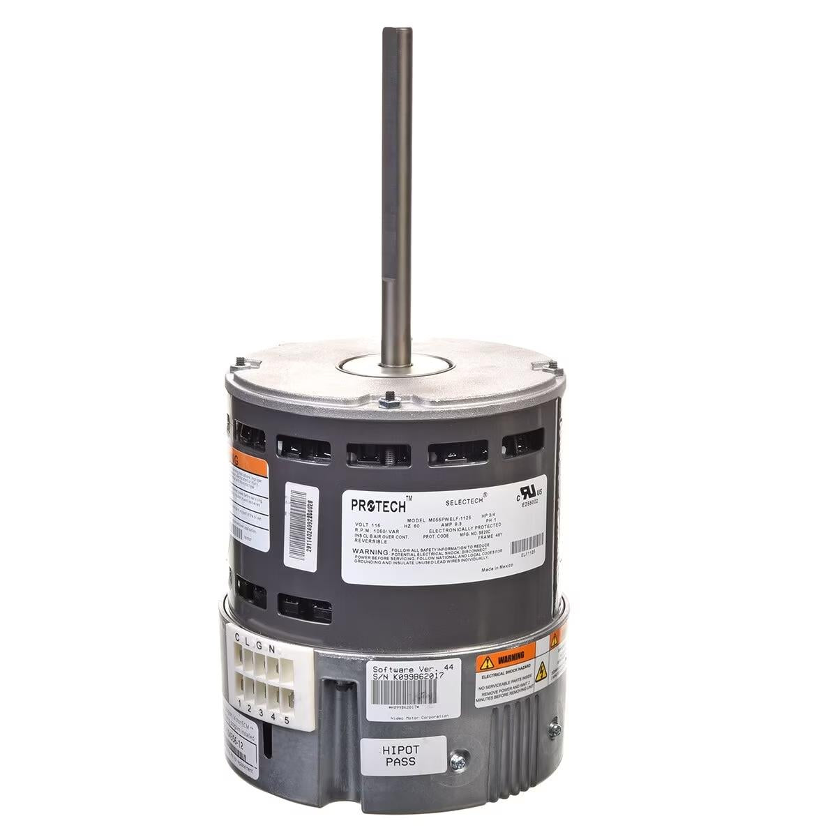 SelecTech Blower Motor, 3/4 HP, 1 Phase, 120V, Variable Speed - 51-104356-12