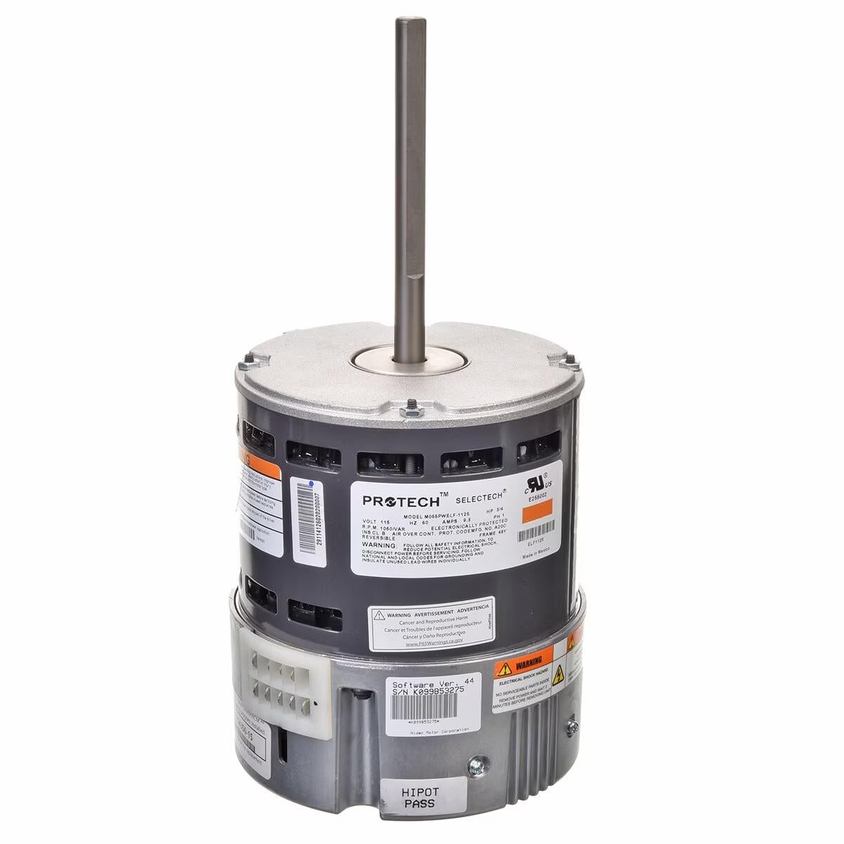 SelecTech Blower Motor, 3/4 HP, 1 Phase, 120V, Variable Speed - 51-104356-15