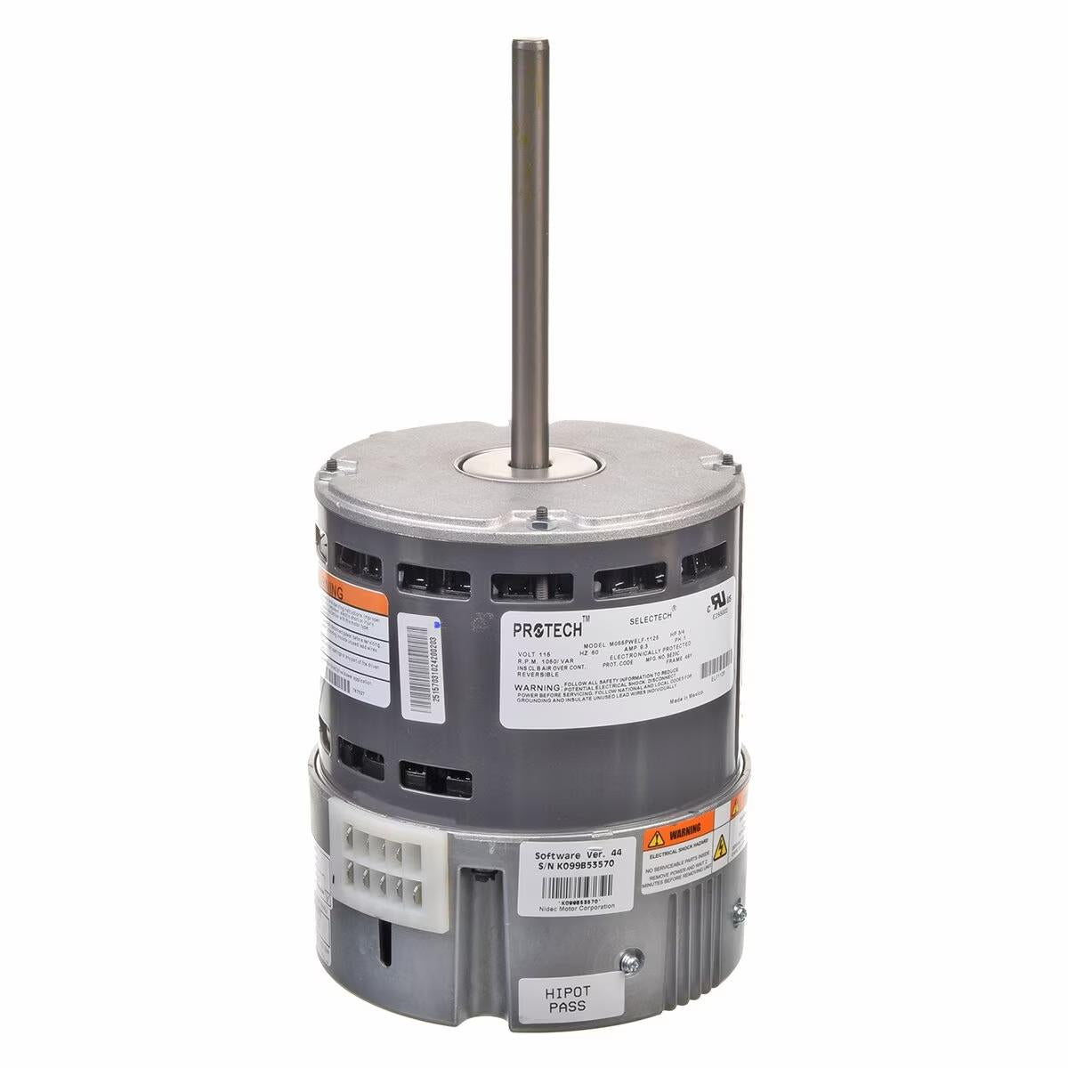 SelecTech Blower Motor, 3/4 HP, 1 Phase, 120V, Variable Speed - 51-104356-17