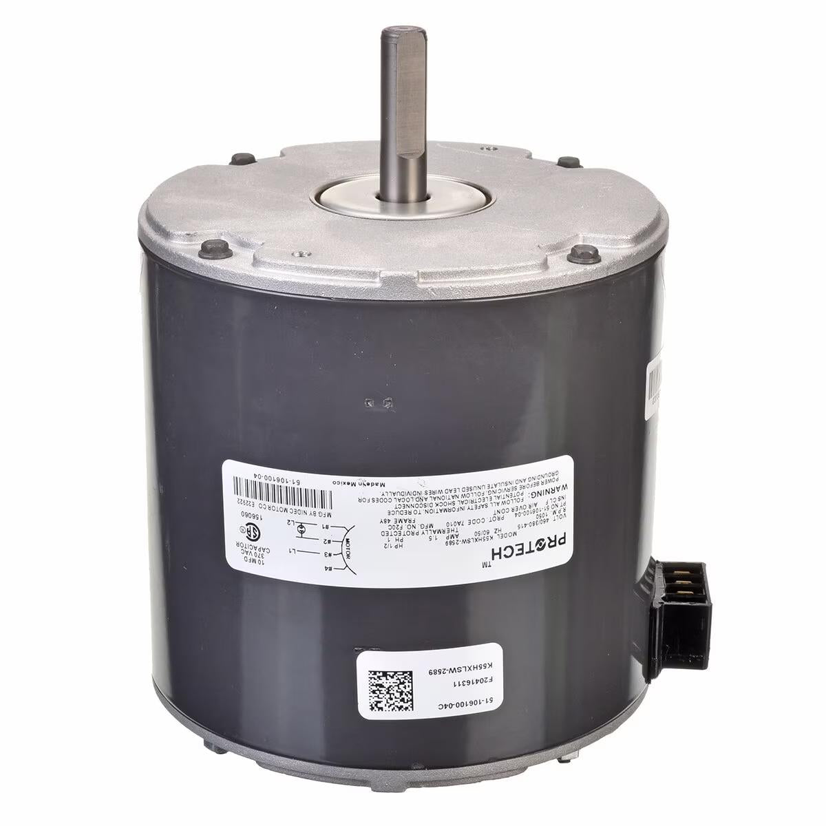 Rheem Condenser Motor - 1/2 hp 460/1/50-60 (1075 rpm/1 speed) - 51-106100-04