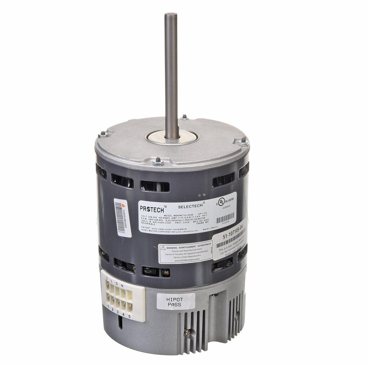 SelecTech Gen 3 Condenser Motor, 1-1/2 HP, 230V, Variable Speed - 51-107105-04