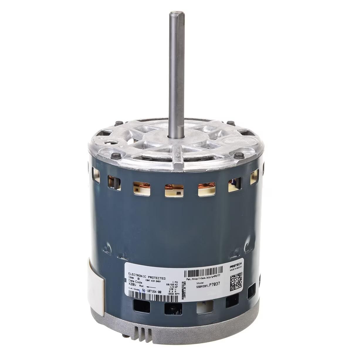 Ensite Blower Motor, 1/2 HP, 120V, Variable Speed - 51-107164-01