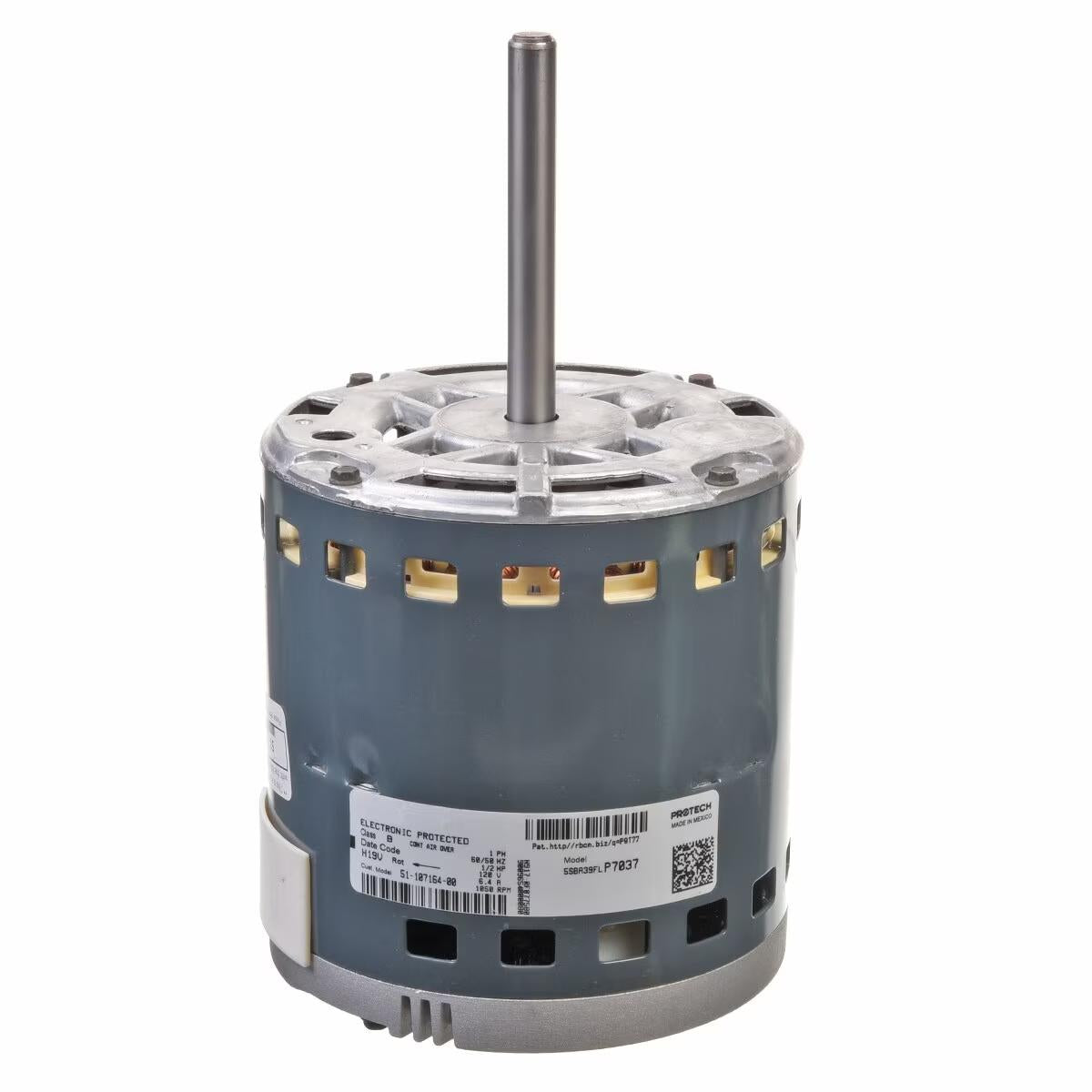 Ensite Blower Motor, 1/2 HP, 120V, Variable Speed - 51-107164-02