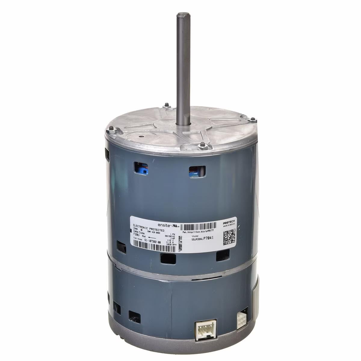Ensite Plus Blower Motor, 1 HP, 1 Phase, 120V, Variable Speed - 51-107392-00
