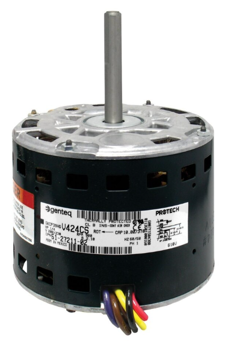 Protech Blower Motor - 1/4 hp 208-230/1/50-60 (825 rpm/2 speeds) - 51-27211-02