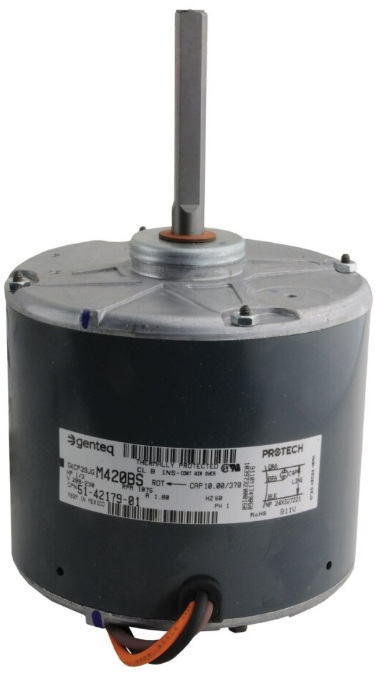 Protech Condenser Motor - 1/3 hp 208-230/1/60 (1075 rpm/1 speed) - 51-42179-01