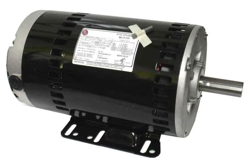 Rheem Blower Motor - 2 HP, 3 Phase, 1 Speed, 208/220/230/380-415/460V, 1725 RPM - 51-42537-04