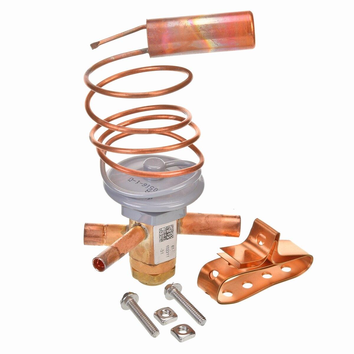 Rheem Expansion Valve (TXV) - R-410A, 5-Ton, 3/8 in. Inlet, 3/8 in. Outlet - 61-102211-31