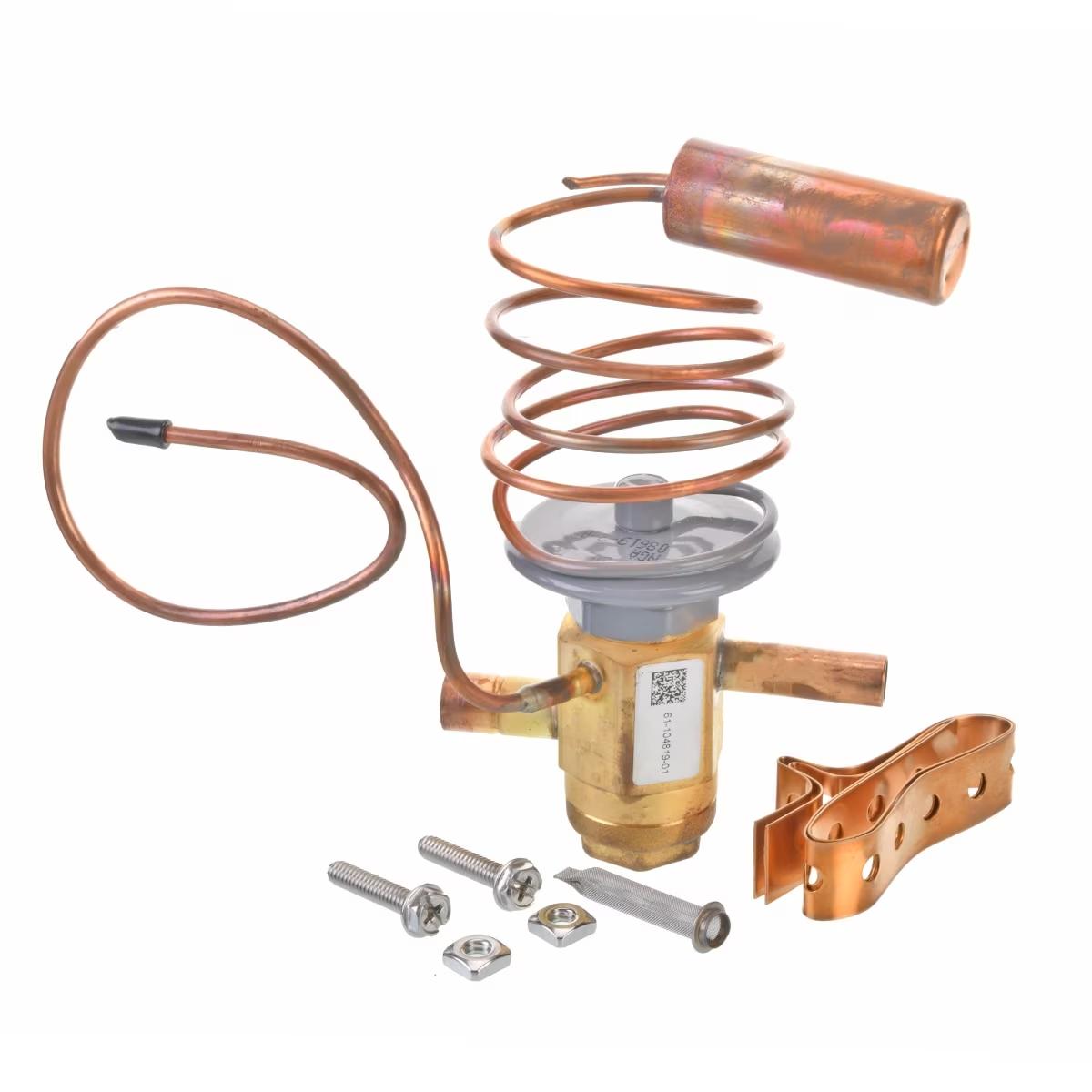 Rheem Expansion Valve (TXV) - R-22, 4-Ton, 3/8 in. Inlet, 3/8 in. Outlet - 61-104819-01