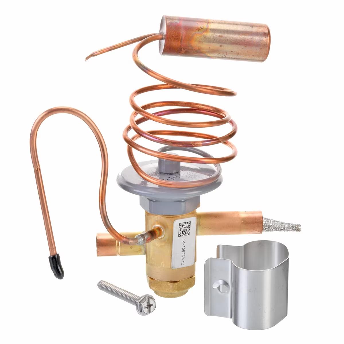 Rheem Expansion Valve (TXV) - R-22, 3-Ton, 3/8 in. Inlet, 3/8 in. Outlet - 61-106238-12