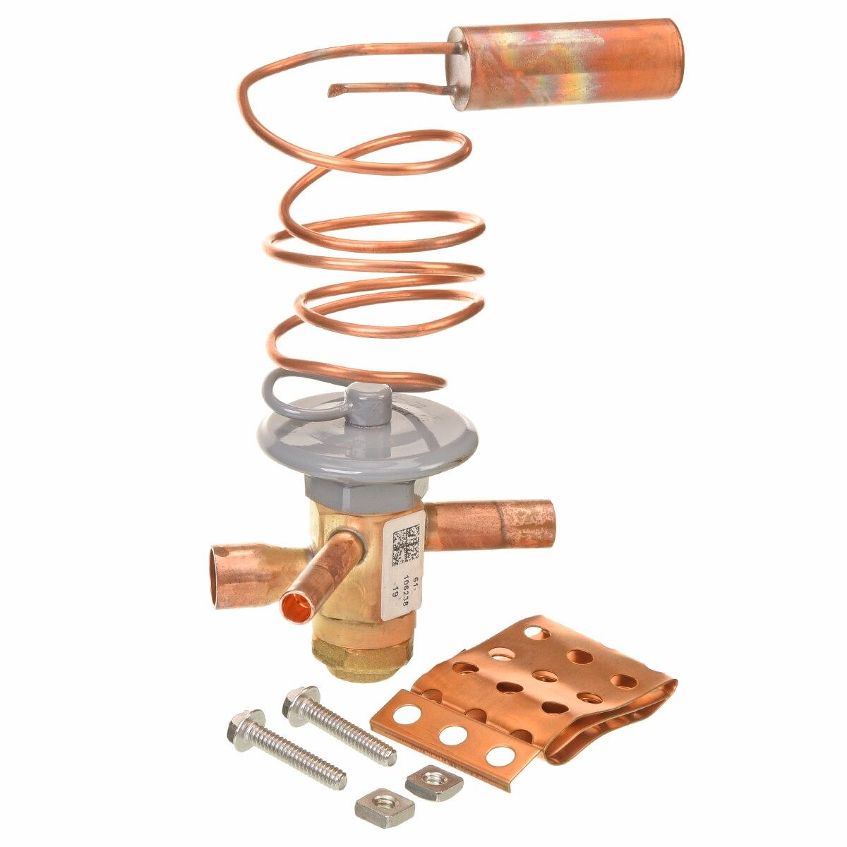 Rheem Expansion Valve (TXV) - R-22, 3-Ton, 3/8 in. Inlet, 1/2 in. Outlet - 61-106238-19
